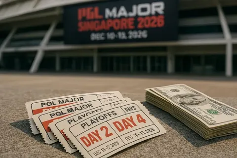 Відвідування PGL Major Singapore 2026 коштуватиме понад $1000