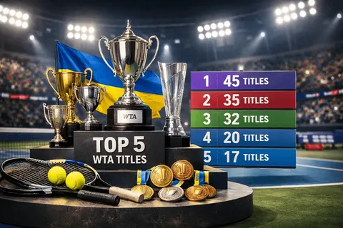 Світоліна ввійшла в Топ-5 чинних тенісисток за титулами WTA