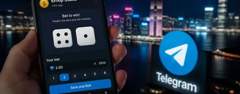 Telegram тестує мінігру зі ставками в кості в Android-беті